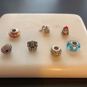 7 Assorted CHAMILIA charms